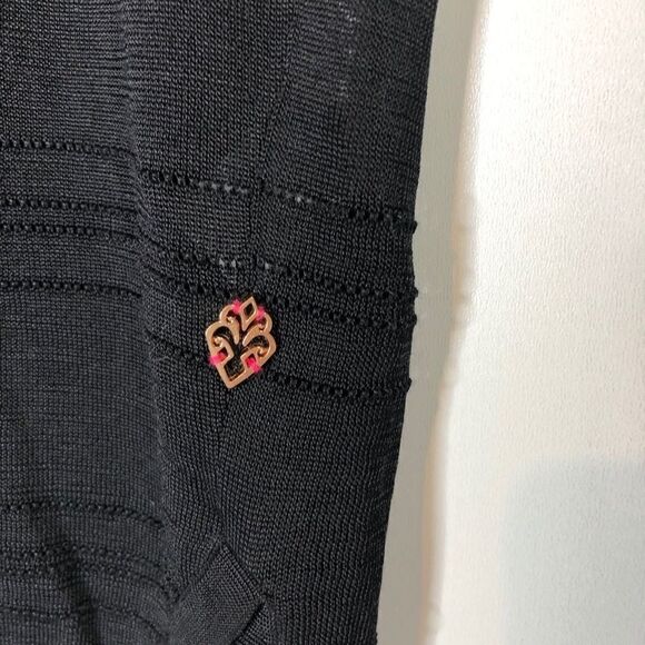 NWT! Hatley Michaelle Black Short Sleeve Knit Top - Picture 4 of 10